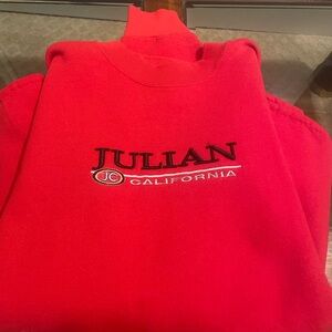 Julian, CA Fruit of the Loom Sweatshirt